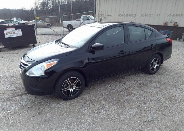 из сша 2017 NISSAN VERSA SEDAN 3N1CN7AP1HL843550