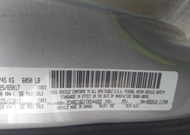 2C4RC1BG1FR544682 2015 CHRYSLER TOWN & COUNTRY