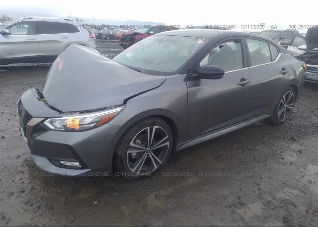 из сша 2020 NISSAN SENTRA 3N1AB8DV9LY226585