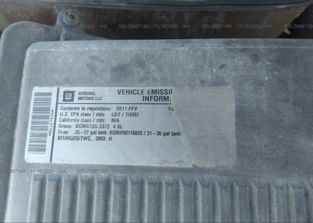 3GCPKSEA6BG127436 2011 CHEVROLET SILVERADO 1500
