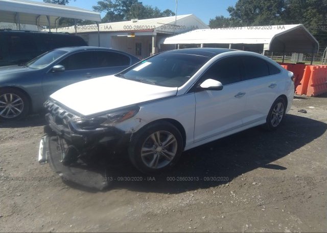 из сша 2018 HYUNDAI SONATA 5NPE34AF4JH720008