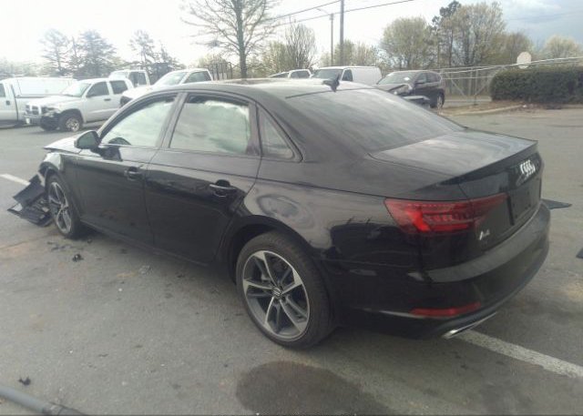 2019 AUDI A4 VIN: WAUGMAF40KN018259