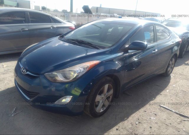 из сша 2013 HYUNDAI ELANTRA KMHDH4AE7DU951351