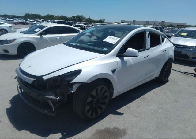2021 TESLA MODEL Y(VIN: 5YJYGDEF4MF076220