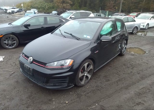 из сша 2015 VOLKSWAGEN GOLF GTI 3VWYT7AU3FM060393