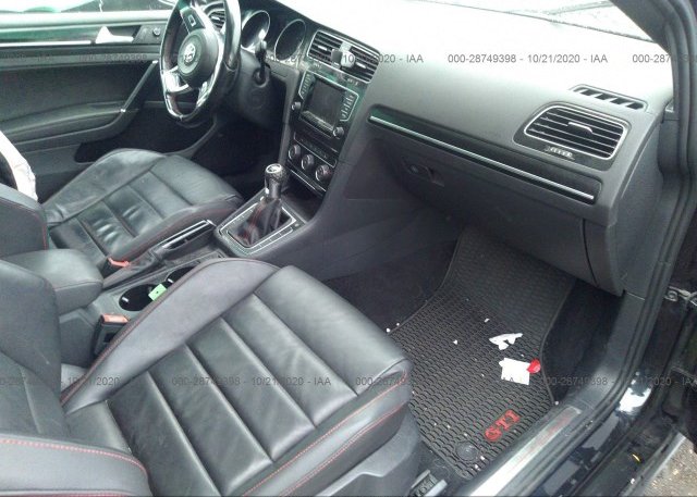 пригнать из сша 2015 VOLKSWAGEN GOLF GTI 3VWYT7AU3FM060393