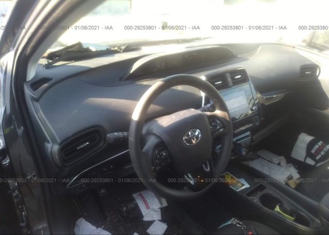 пригнать из сша 2020 TOYOTA PRIUS JTDL9RFU4L3013192