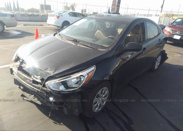 из сша 2016 HYUNDAI ACCENT KMHCT4AE6GU121457