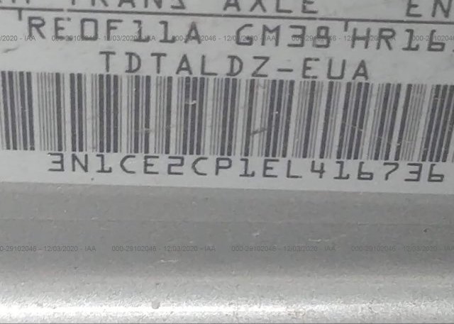 3N1CE2CP1EL416736 2014 NISSAN VERSA NOTE
