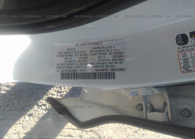 JM3TCADY6K0329421 2019 MAZDA CX-9