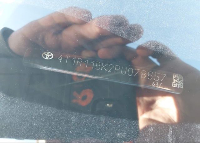 2023 TOYOTA CAMRY(VIN: 4T1R11BK2PU078657