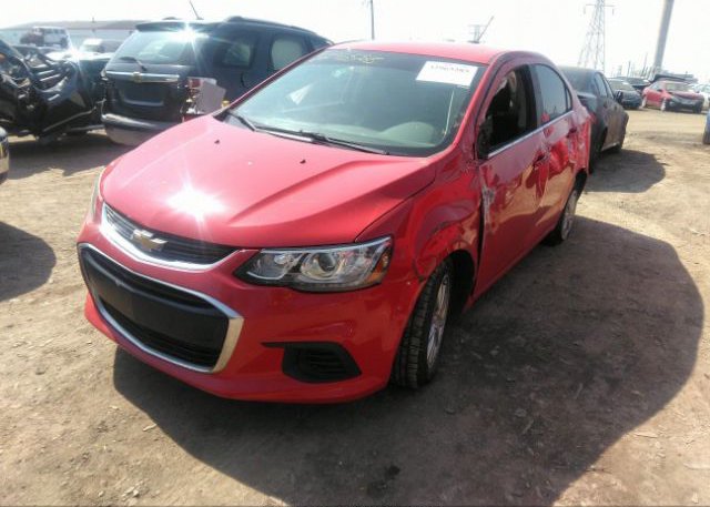 2018 CHEVROLET SONIC VIN: 1G1JD5SH4J4140791