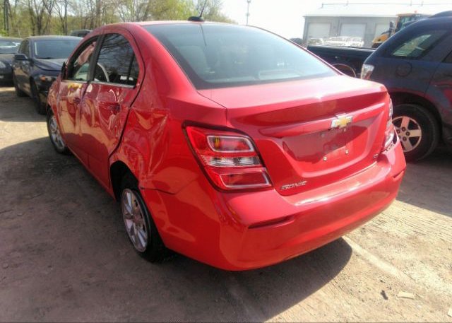 2018 CHEVROLET SONIC VIN: 1G1JD5SH4J4140791