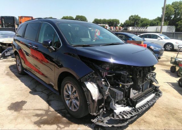 2021 TOYOTA SIENNA (VIN: 5TDJRKEC0MS014170)