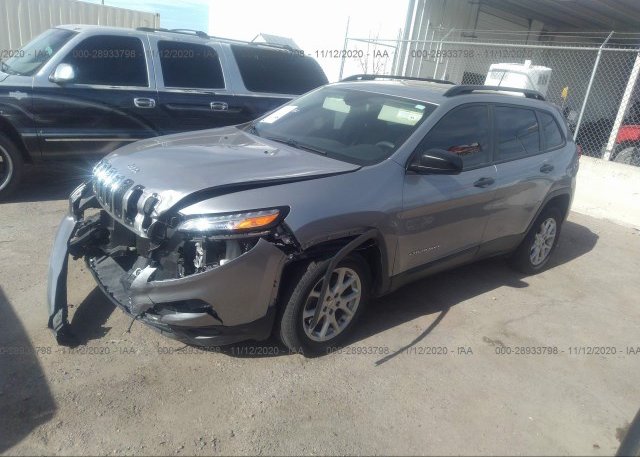 из сша 2016 JEEP CHEROKEE 1C4PJLAB7GW107437