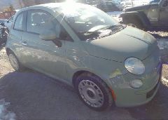 2015 Fiat 500 POP VIN 3C3CFFAR8FT613463 фото с аукциона 5