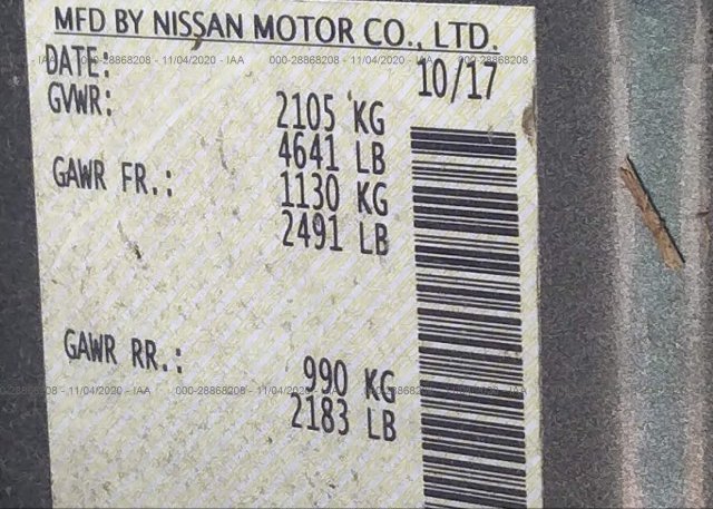 1N4AA6AP4JC362743 2018 NISSAN MAXIMA