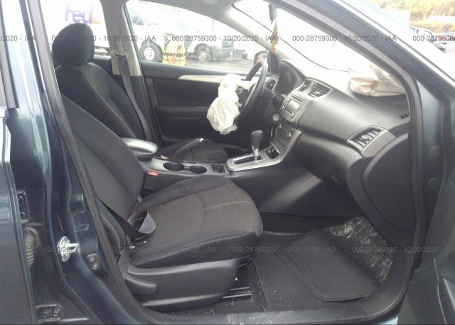 пригнать из сша 2014 NISSAN SENTRA 3N1AB7AP7EL682441