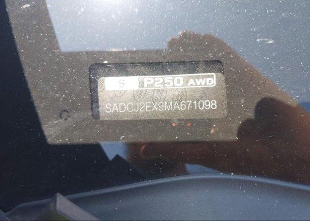2021 JAGUAR F-PACE(VIN: SADCJ2EX9MA671098