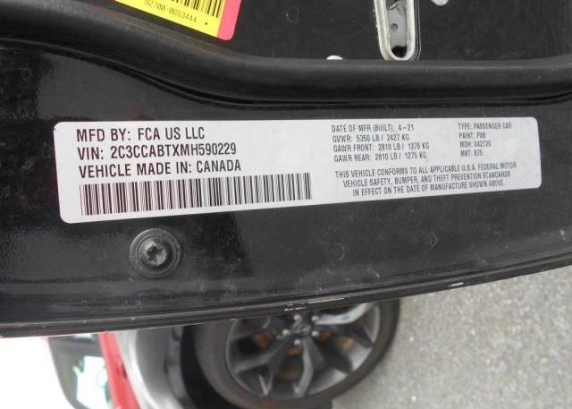 2021 CHRYSLER 300(VIN: 2C3CCABTXMH590229