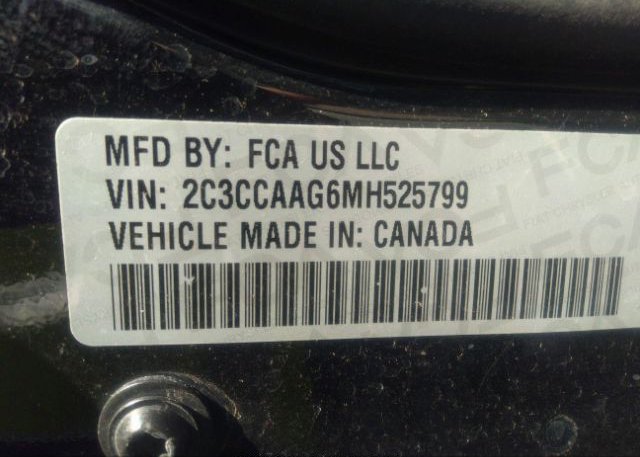 2021 CHRYSLER 300(VIN: 2C3CCAAG6MH525799