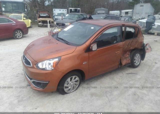 из сша 2019 MITSUBISHI MIRAGE ML32A4HJ3KH013407