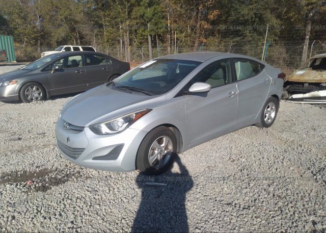 из сша 2014 HYUNDAI ELANTRA 5NPDH4AE7EH456485