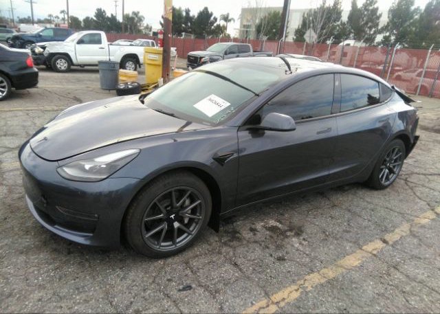 2022 TESLA MODEL 3(VIN: 5YJ3E1EB9NF152592