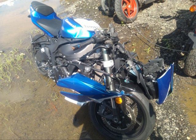 Bidding ended on JKAZX4C14KB505569, Salvage Kawasaki Zx600 at ...