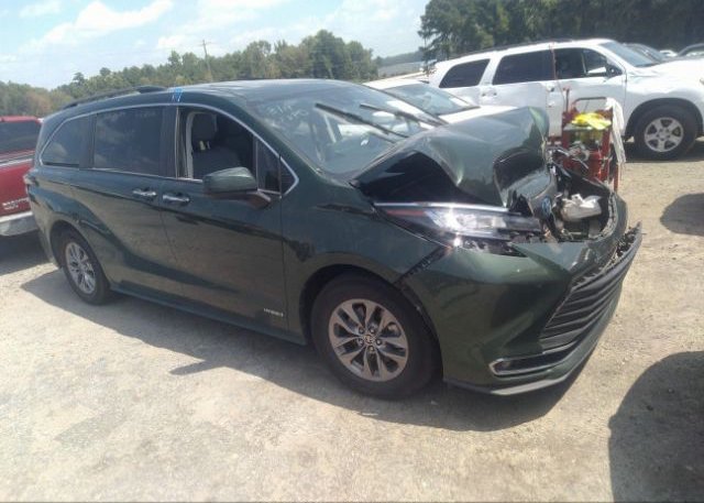 2021 TOYOTA SIENNA (VIN: 5TDYRKEC1MS021353)