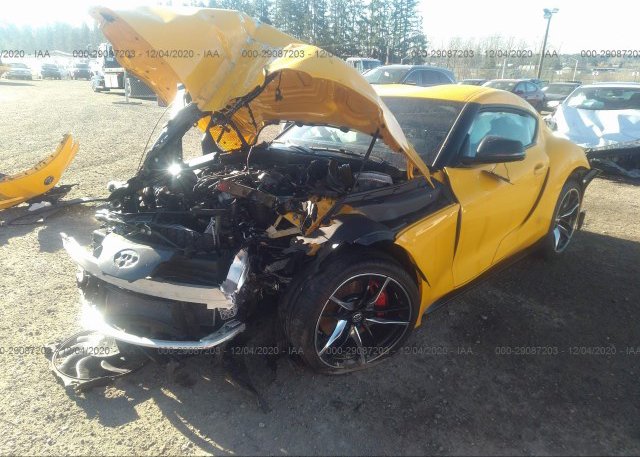из сша 2020 TOYOTA GR SUPRA WZ1DB4C05LW025106