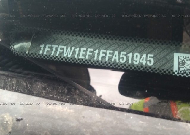 1FTFW1EF1FFA51945 2015 FORD F-150