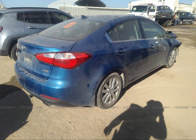цена в сша 2014 KIA FORTE KNAFX4A88E5124106