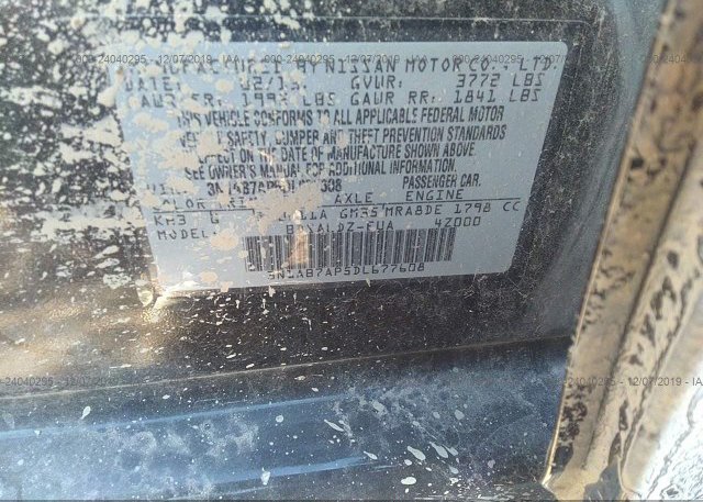 3N1AB7AP5DL677608 2013 Nissan SENTRA