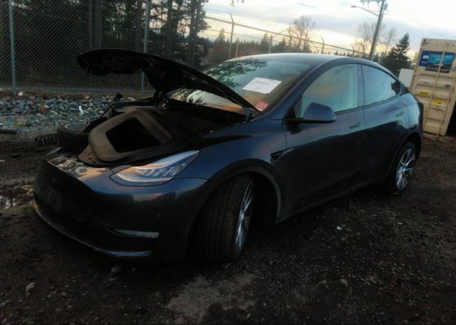 2021 TESLA MODEL Y(VIN: 5YJYGDEE1MF077347