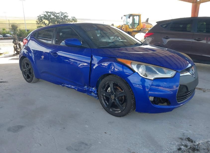 2012 HYUNDAI VELOSTER BASE W/GRAY photo
