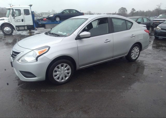 из сша 2017 NISSAN VERSA SEDAN 3N1CN7AP1HK450217