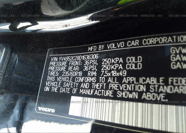YV4952CZ8D1636306 2013 VOLVO XC90