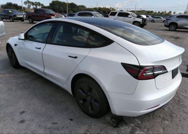 2022 TESLA MODEL 3(VIN: 5YJ3E1EB0NF193077