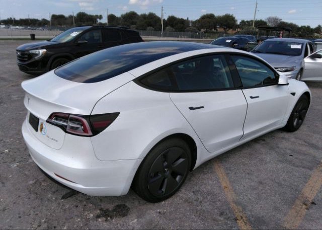 2022 TESLA MODEL 3(VIN: 5YJ3E1EB0NF193077