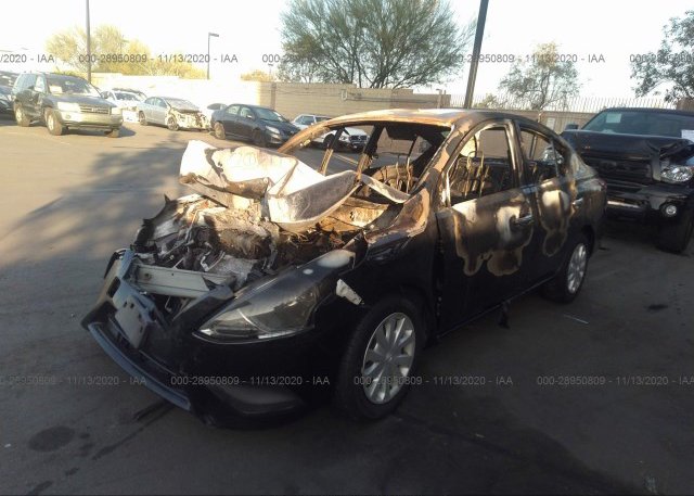 из сша 2017 NISSAN VERSA SEDAN 3N1CN7AP3HL829729