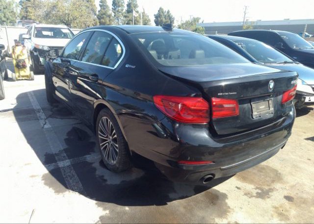 2019 BMW 5 SERIES VIN: WBAJA9C58KB388323
