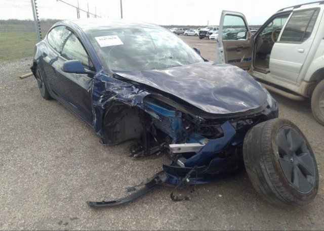 2022 TESLA MODEL 3 (VIN: 5YJ3E1EB0NF324976)