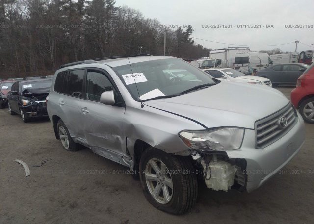 5TDBK3EH3AS005677 2010 TOYOTA HIGHLANDER