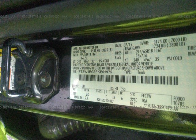 1FTEW1EG3FKE01975 2015 FORD F-150
