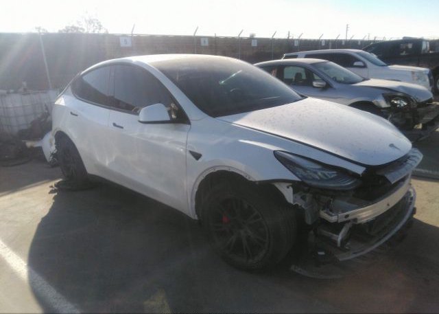 2021 TESLA MODEL Y (VIN: 5YJYGDEE9MF149637)