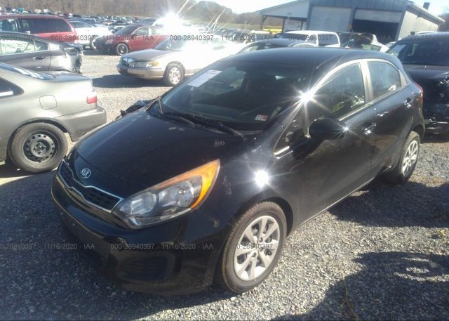 из сша 2014 KIA RIO KNADN5A31E6352420