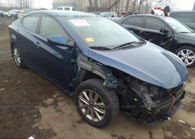 KMHDH4AE1GU501957 2016 HYUNDAI ELANTRA