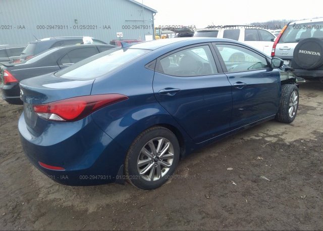цена в сша 2016 HYUNDAI ELANTRA KMHDH4AE1GU501957