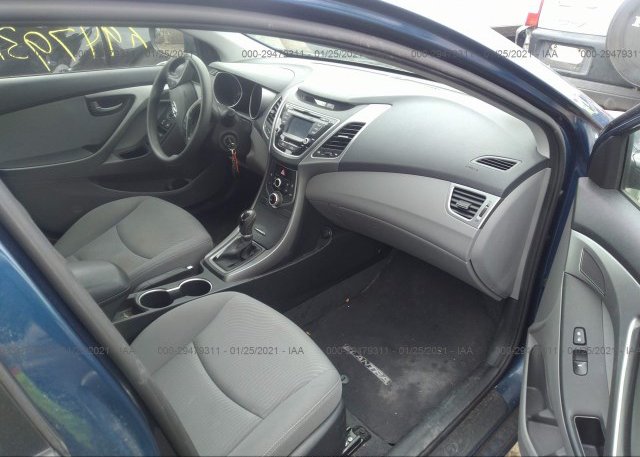 пригнать из сша 2016 HYUNDAI ELANTRA KMHDH4AE1GU501957